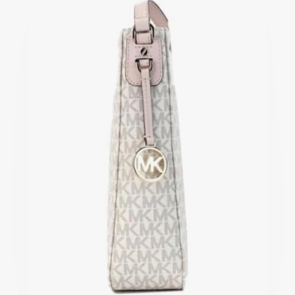 MICHAEL KORS JET SET TRAVEL LARGE LOGO MESSENGER BAG - Picture 3 of 9